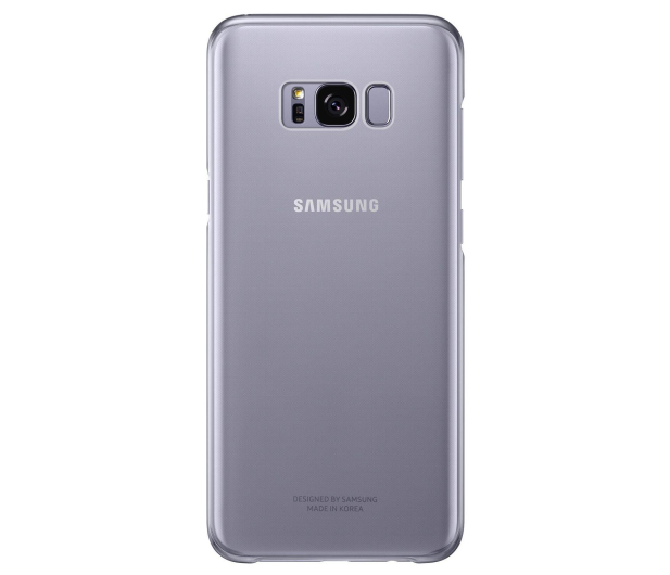 Etui ClearCover do Samsung Galaxy S8+ fioletowe - 355848 - zdjęcie 3